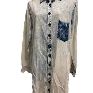 MM Denim Dress Light Blue Size 1 WORN ONCE